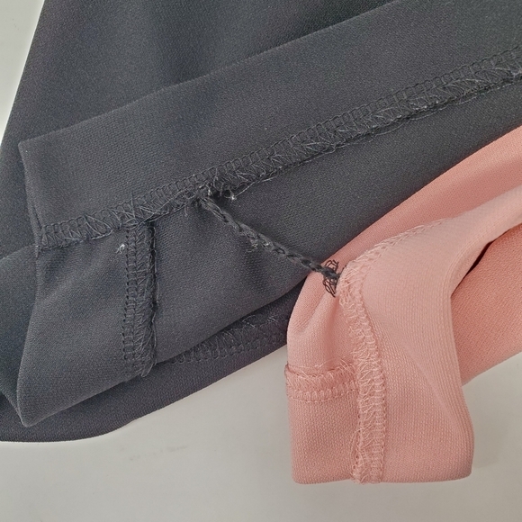 EXPRESS Pink/Black Reversible Dress WOMENS Size 3/4 - Picture 12 of 16